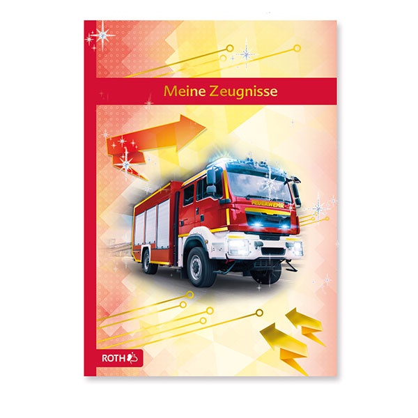 Roth Zeugnismappe Feuerwehr