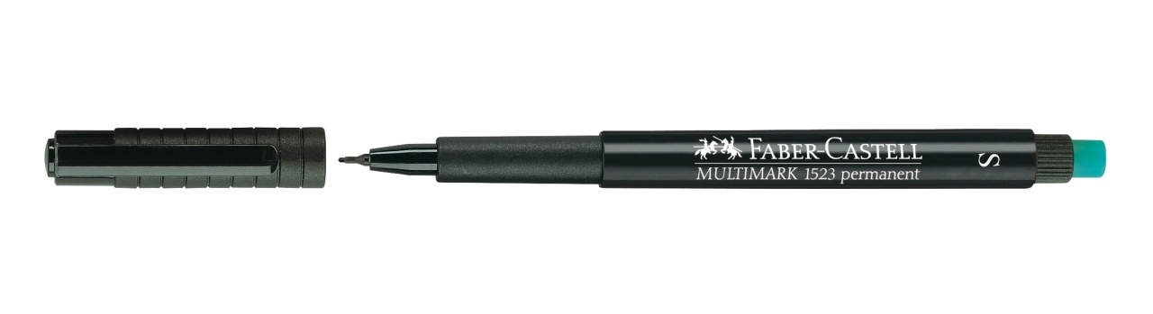 Faber-Castell Marker Multimark permanent S schwarz