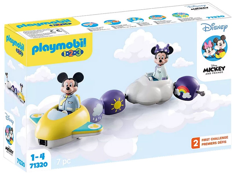 Playmobil 71320 1.2.3 Disney: Mickys & Minnies Wolkenflug