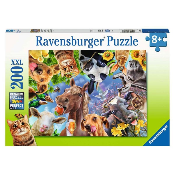 Ravensburger Puzzle Lustige Bauernhoftiere 200 Teile