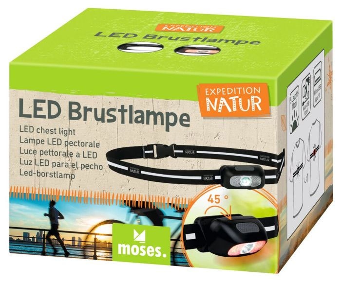 Expedition Natur LED-Brustlampe von Moses