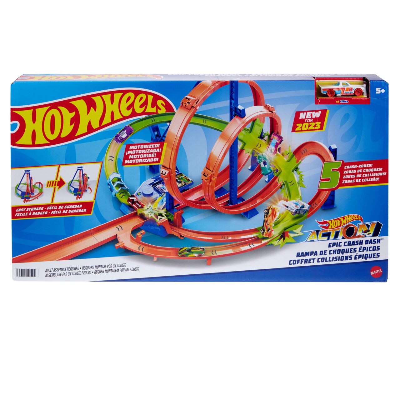 Hot Wheels Episches Crash-Rennen von Mattel