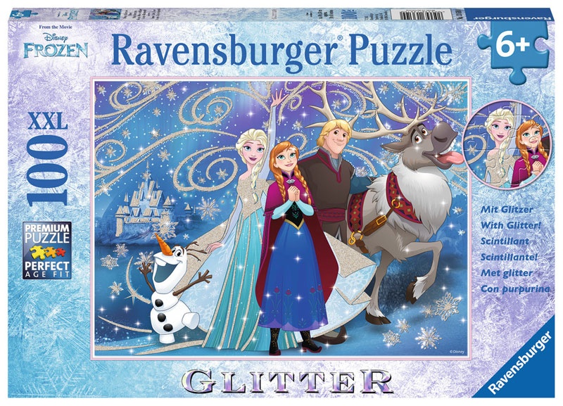 Ravensburger Puzzle Disney Die Eiskönigin Glitzernder Schnee