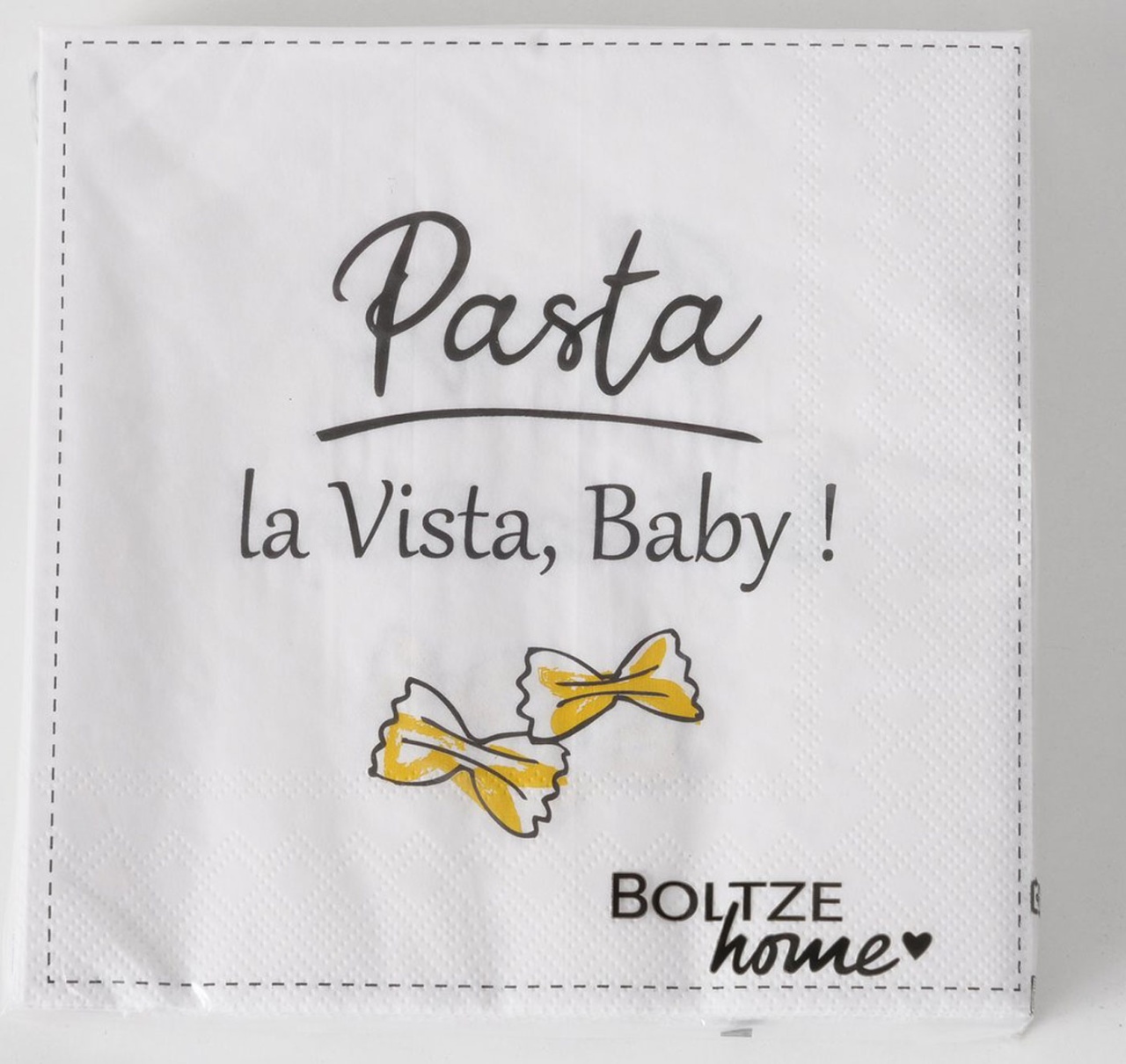 Boltze Servietten Italia Pasta la Vista, Baby! 20 Stk.