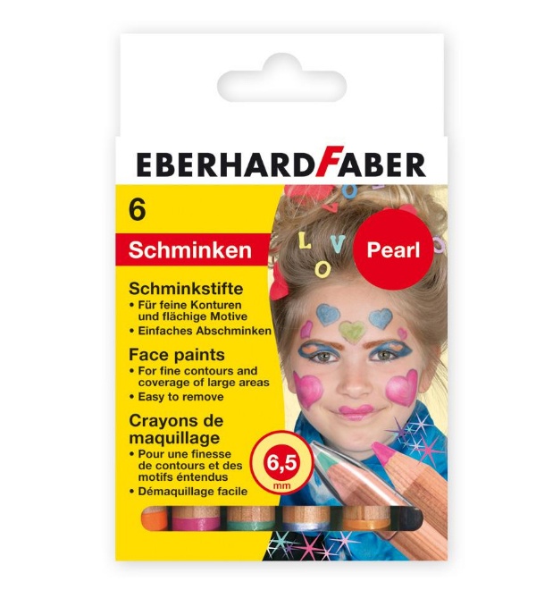 Faber Schminkstifte 6er Pearl
