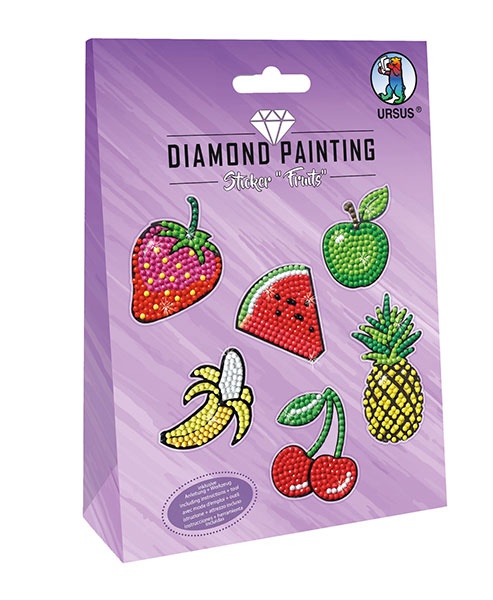 Bastelset Diamond Painting Sticker Fruits