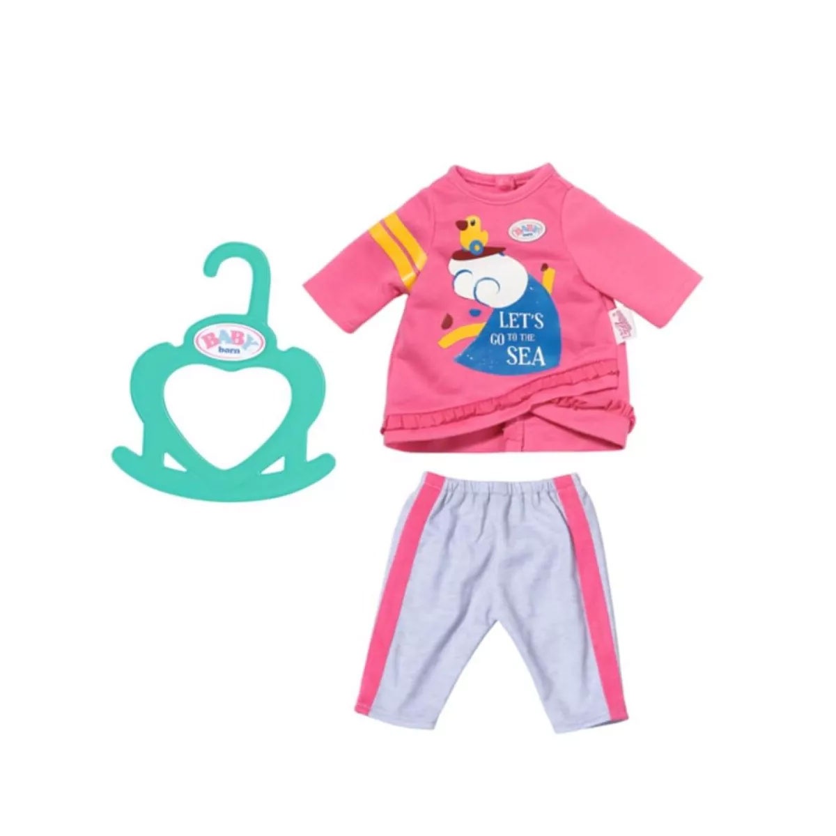 Baby Born Little Freizeit Outfit pink 36 cm