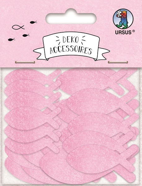 Deko Accessoires Fische rosa
