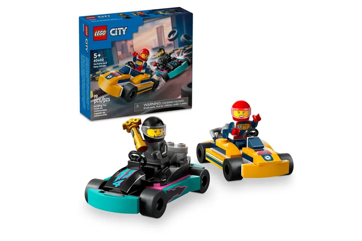 Lego City 60400 Go-Karts mit Rennwagen