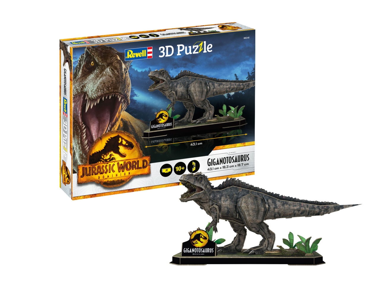 Revell 00240 Jurassic World 3D Puzzle Gigantosaurus