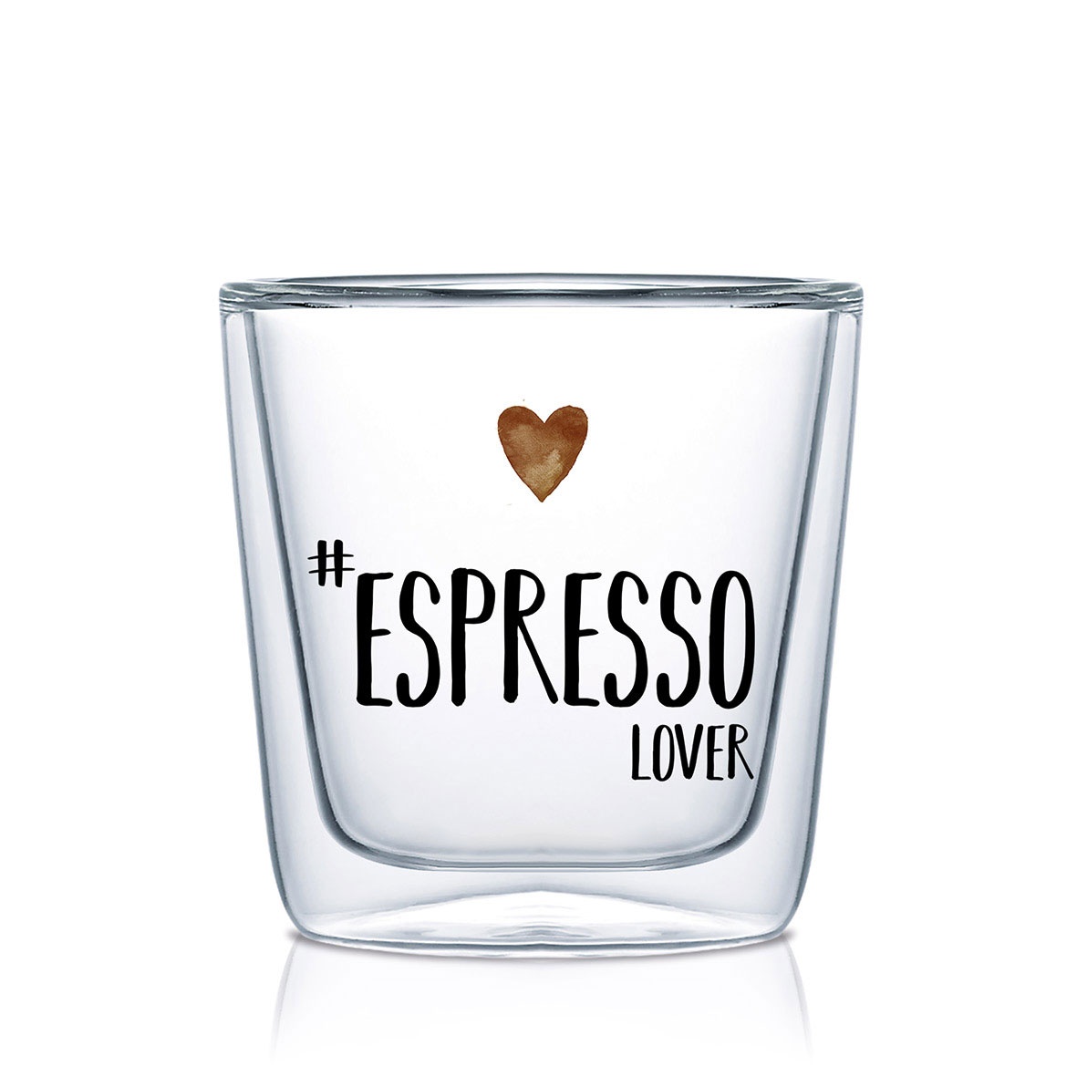 Espresso Lover Doppelwandig Espresso Glass, 80 ml