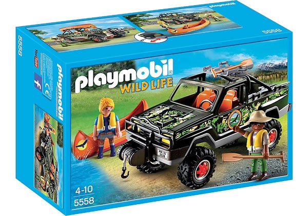 Playmobil Wild Life 5558 Abenteuer-Pickup