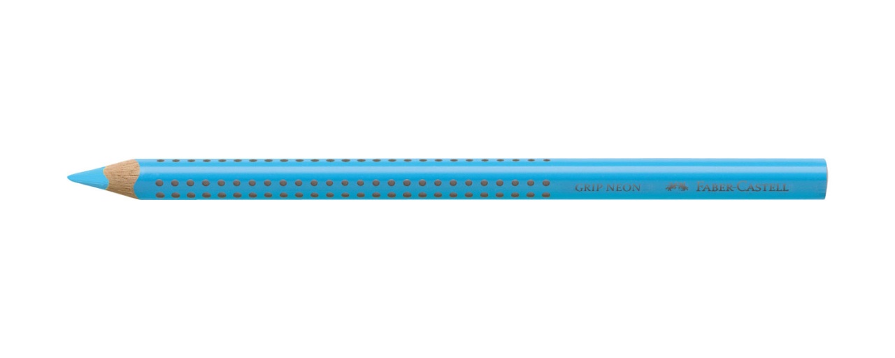 Faber-Castell Textmarker Jumbo Grip Neon Textliner blau