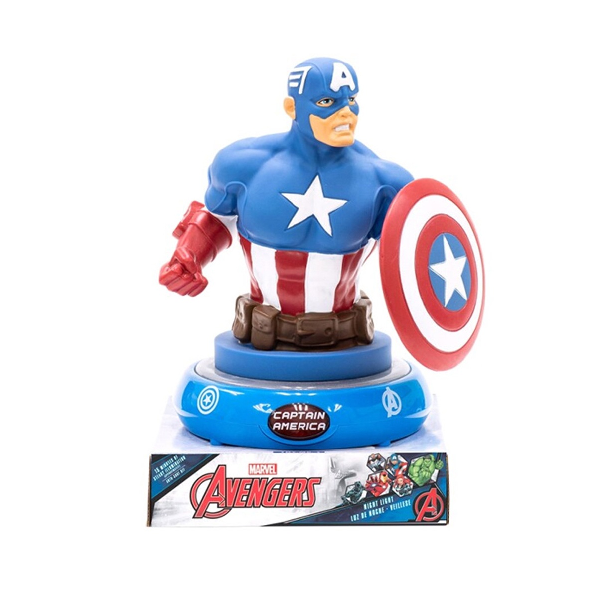 Marvel Avengers Nachttischlampe Captain America