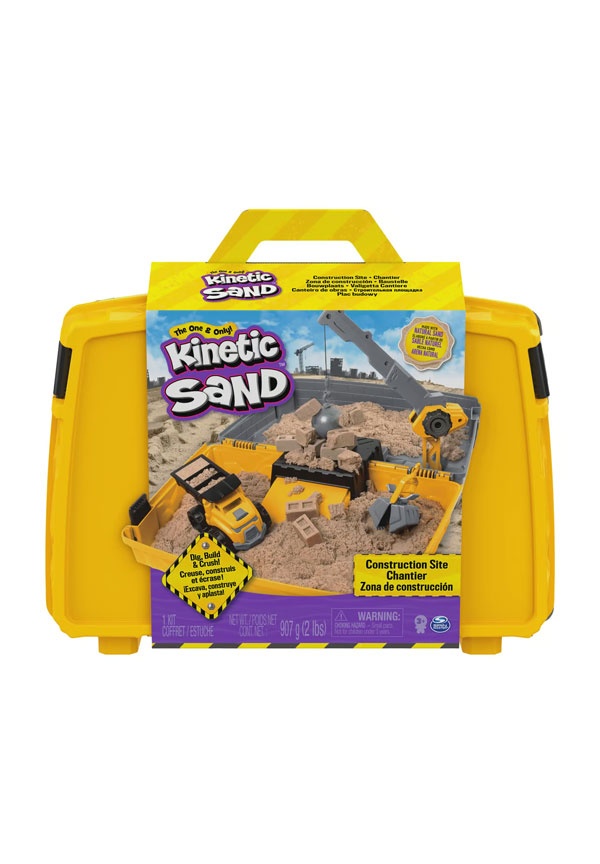 Kinetic Sand Box Baustelle von Spin Master