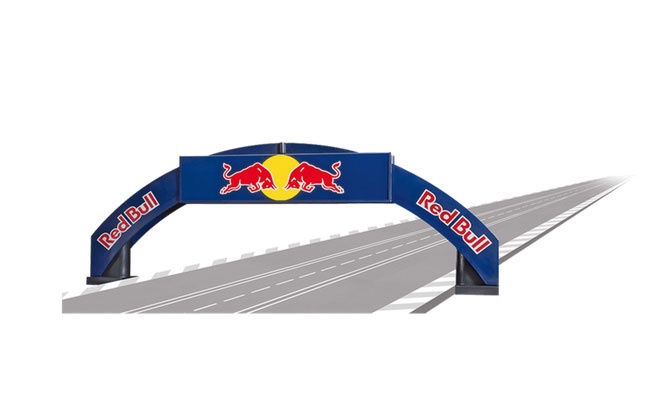 Carrera Red Bull Bogen Brücke