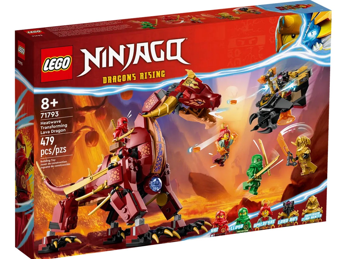 Lego Ninjago 71793 Wyldfires Lavadrache