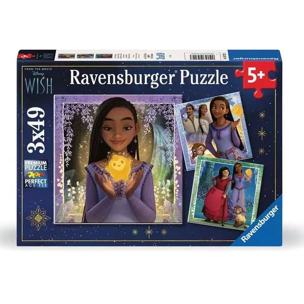 Ravensburger Puzzle Asha´s Wunsch 3x49 Teile