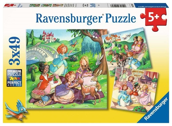Ravensburger Puzzle Kleine Prinzessinnnen 3 x 49 Teile
