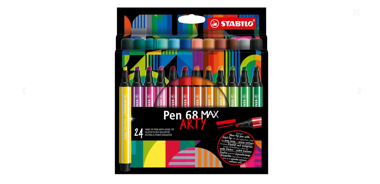Stabilo Pen 68 MAX 24er ARTY