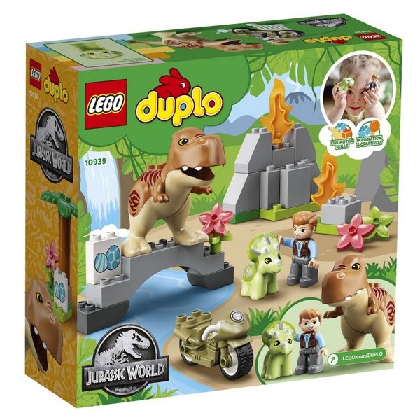 Lego Duplo 10939 Ausbruch des T. rex und Triceratops