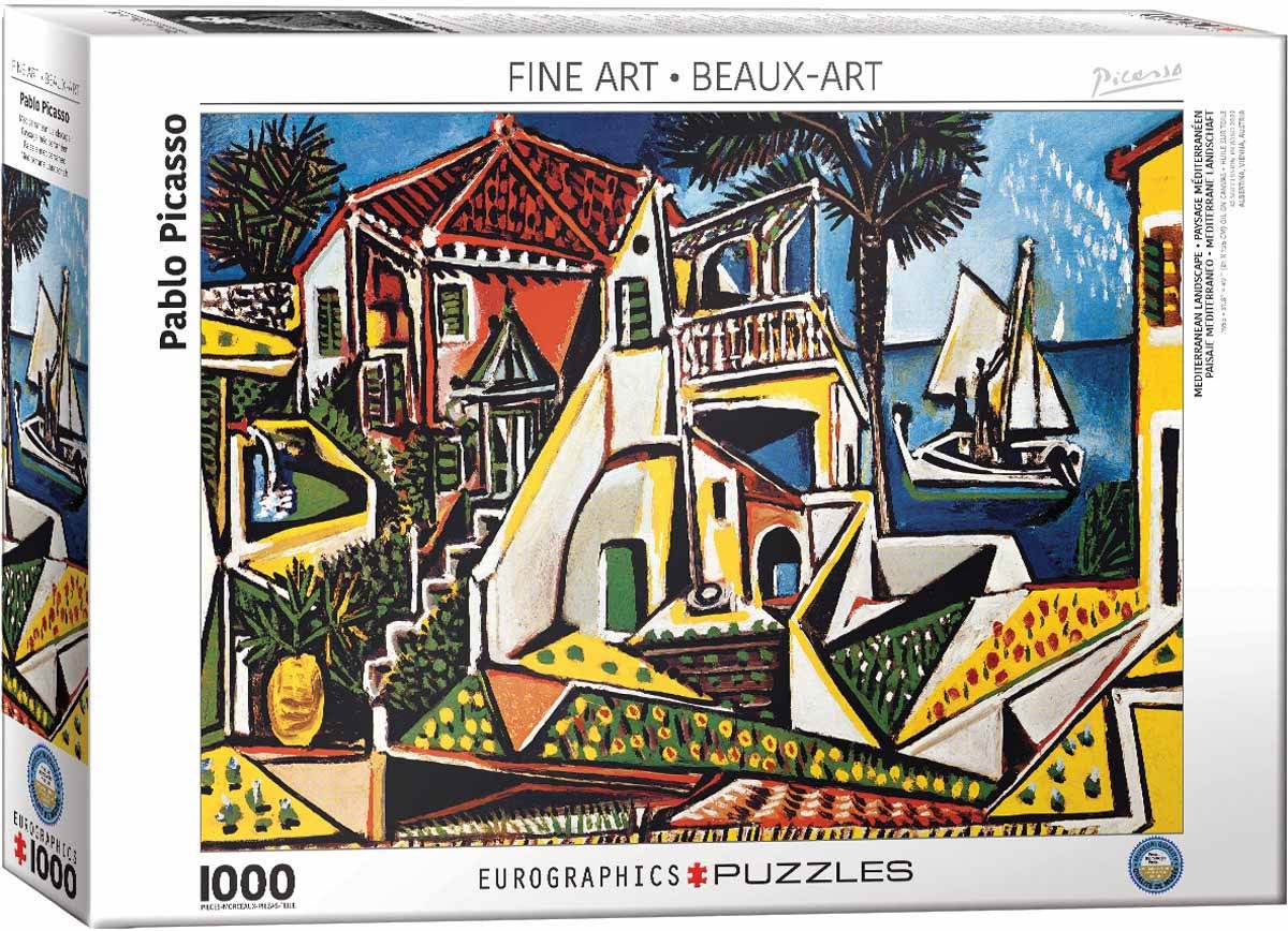 Puzzle Pablo Picasso Mediterrane Landschaft 1000 Teile