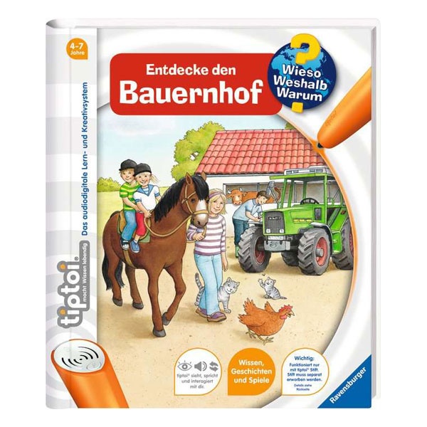 Ravensburger tiptoi Buch - WWW Entdecke den Bauernhof