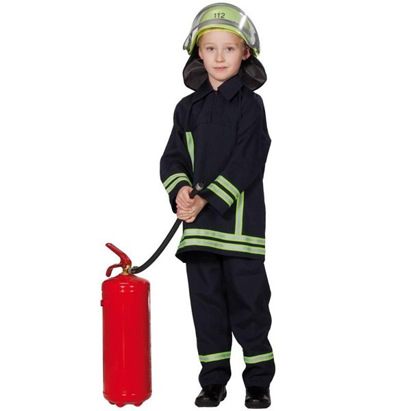 Kostüm Feuerwehrmann 140