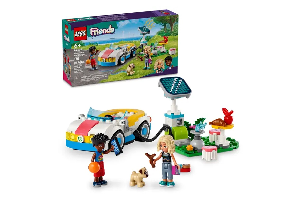 Lego Friends 42609 E-Auto mit Ladestation