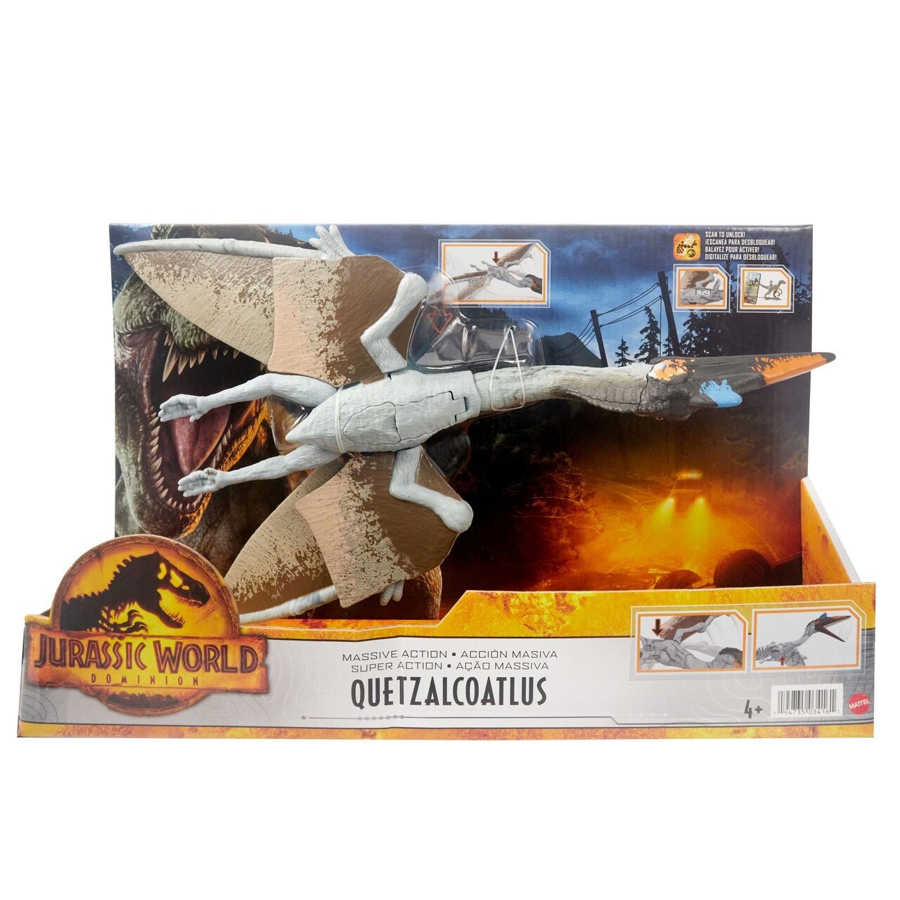 Jurassic World Mega Action Dino Quetzalcoatlus
