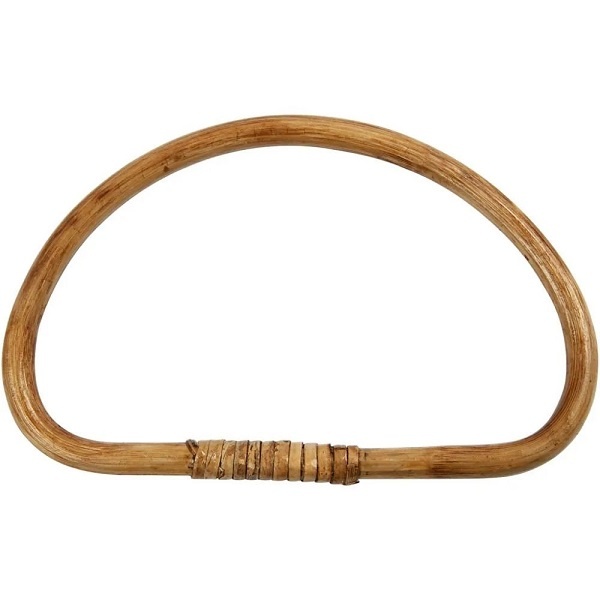 Bambus-Taschengriff halbrund 20 cm
