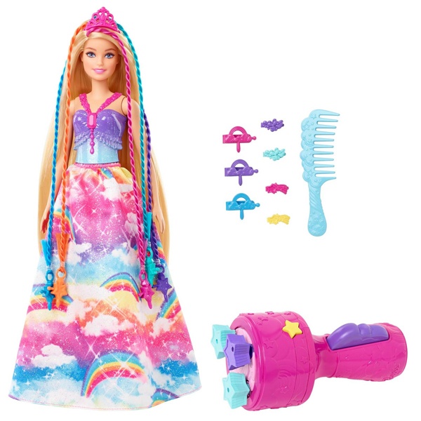 Barbie Dreamtopia Prinzessin Frisier Puppe