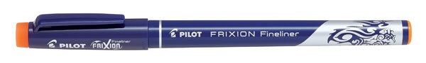 Pilot Frixio fineliner orange