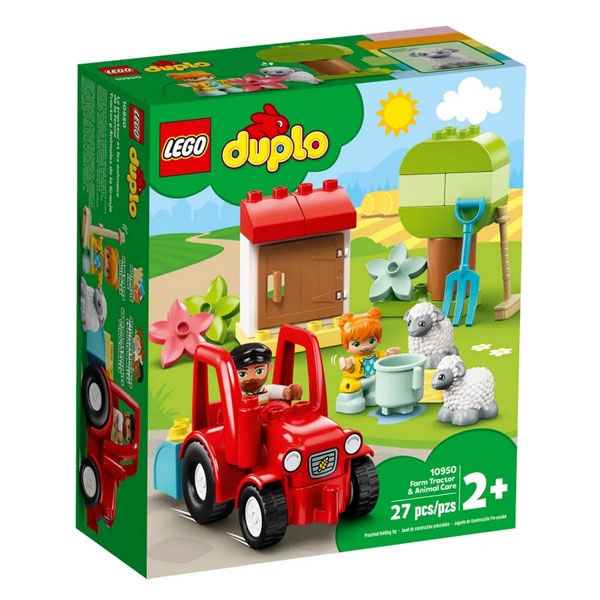 Lego Duplo 10950 Traktor und Tierpflege