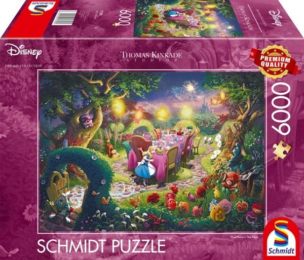 Schmidt Spiele Puzzle Disney Mad Hatters Tea Party 6000 T