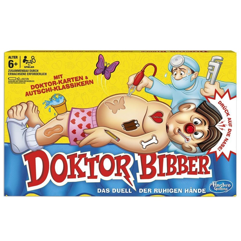 Doktor Bibber Kinderspiel von Hasbro