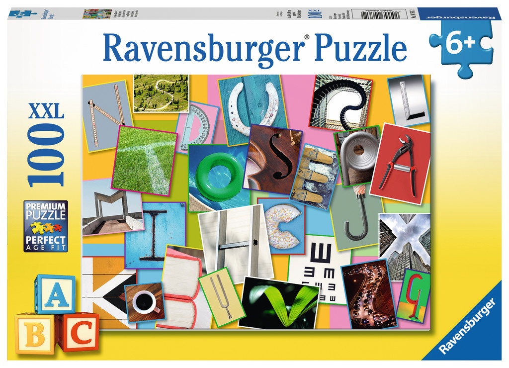 Ravensburger Puzzle Lustiges Alphabet 100 Teile