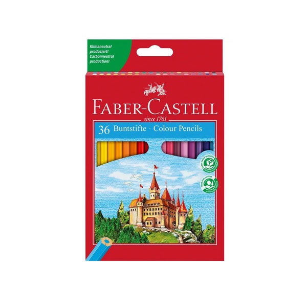 Faber Castell Buntstifte Castle 36er
