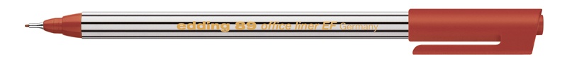 Edding 89 office liner EF Fineliner braun