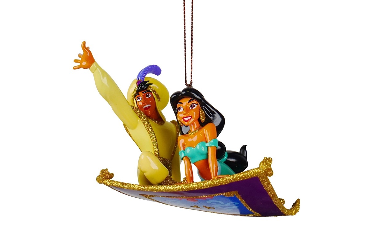 Weihnachten Anhänger Disney Aladdin&Jasmine 8 cm