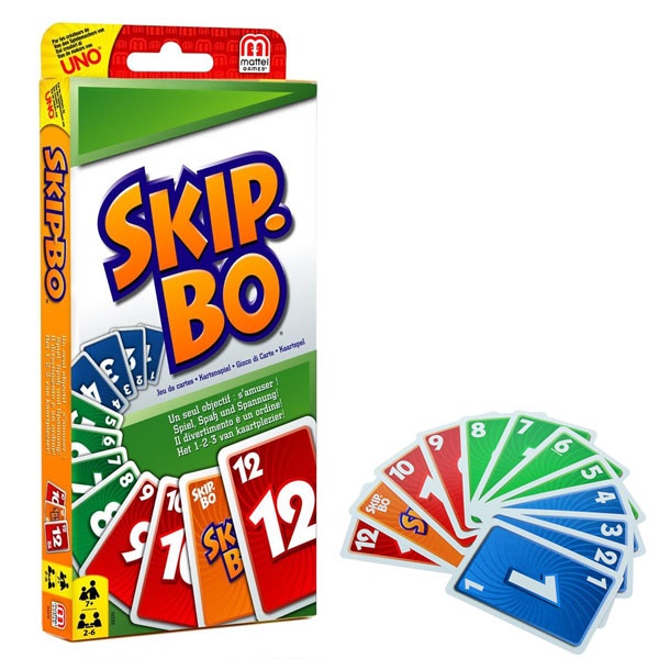 Skip-Bo Kartenspiel Mattel