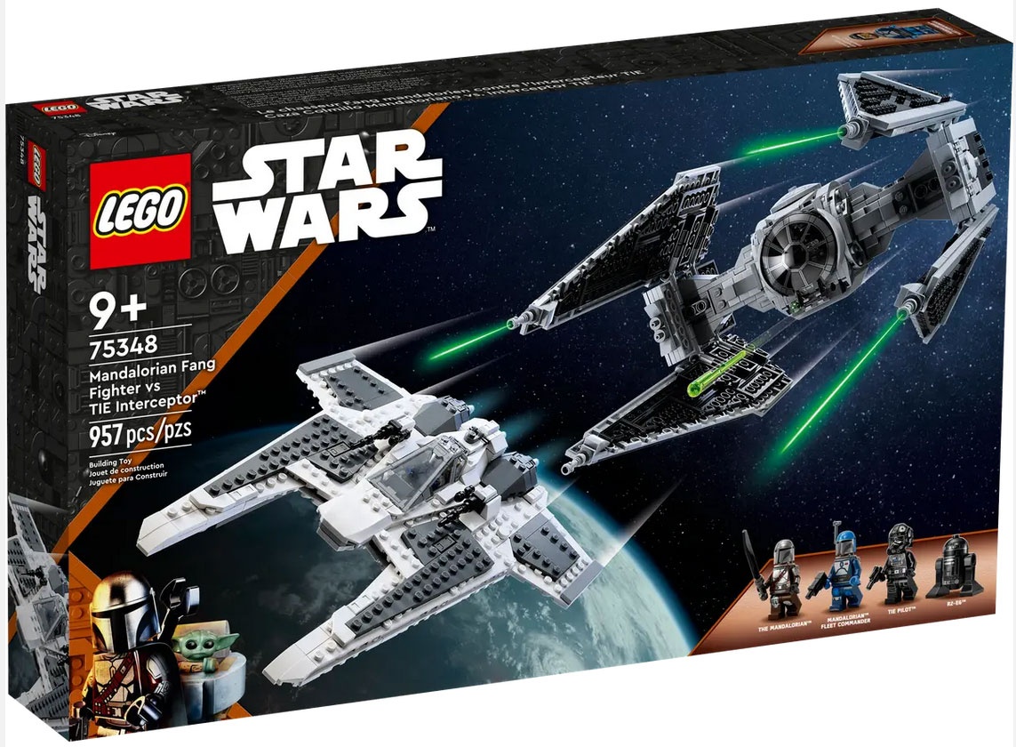Lego Star Wars 75348 Mandalorian vs. TIE Interceptor