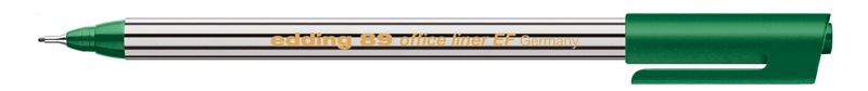Edding 89 office liner EF Fineliner grün