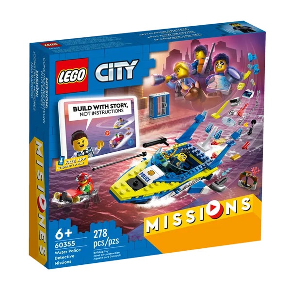 Lego City 60355 Detektivmissionen der Wasserpolizei