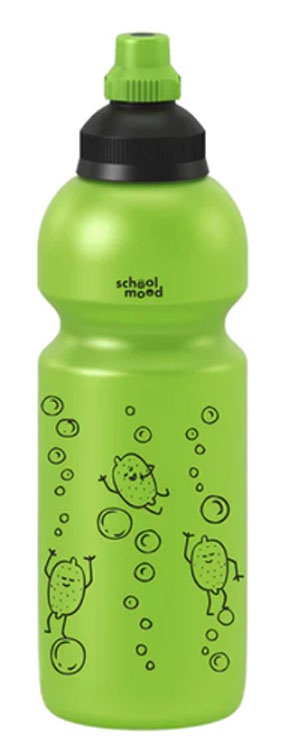 School Mood Trinkflasche grün