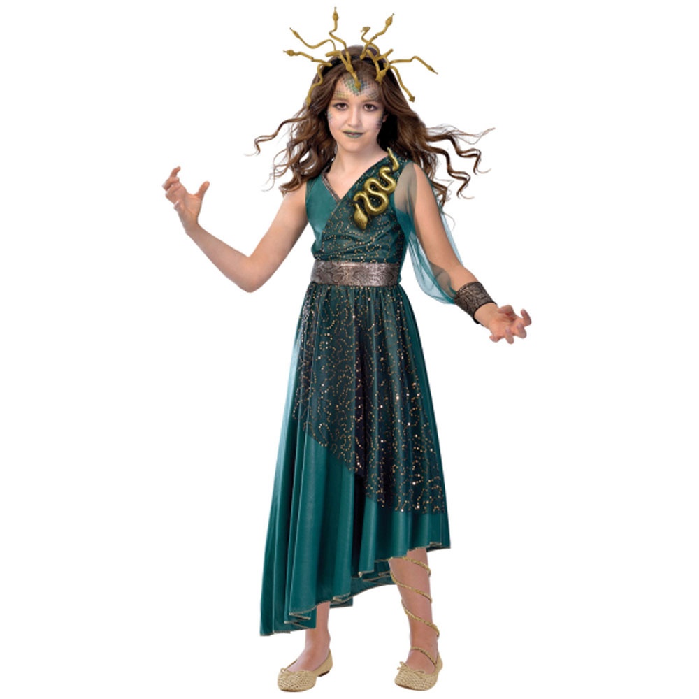Kostüm Kinderkostüm Medusa  Gr. 10-12 Jahre