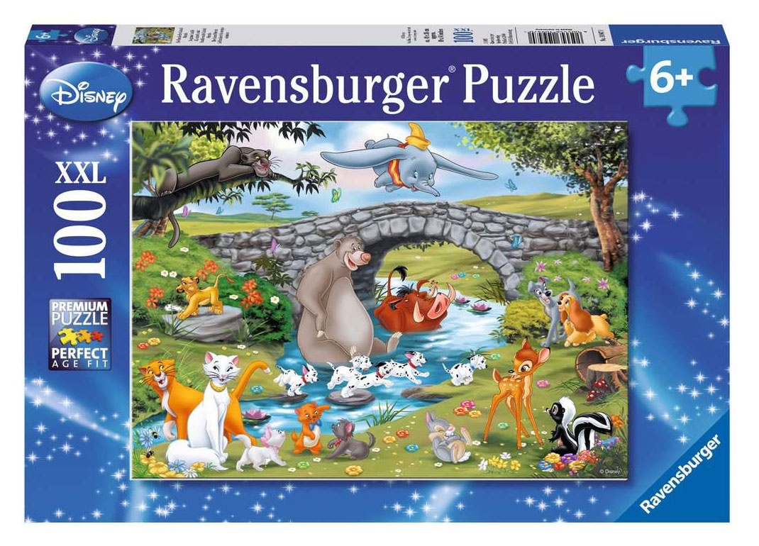 Ravensburger Puzzle Animal Friends 100 Teile