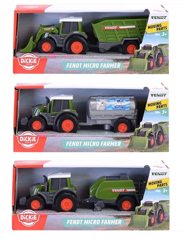 Fendt Micro Farmer 3-sort. von Dickie Toys