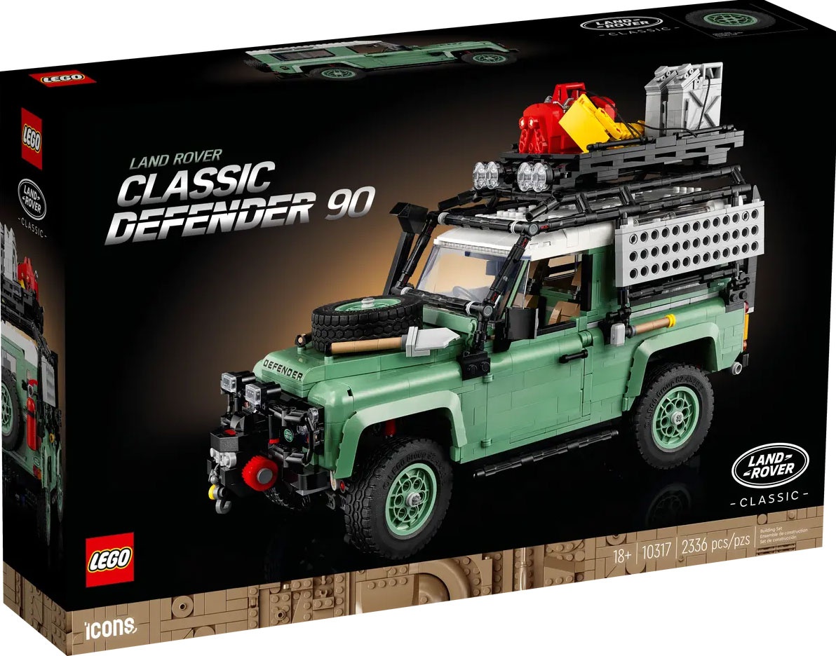 Lego Icons 10317 Klassischer Land Rover Defender 90