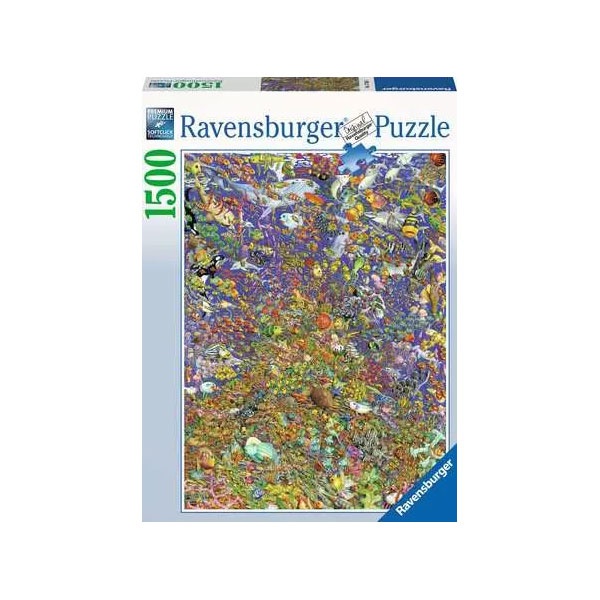 Ravensburger Puzzle viele bunte Fische 1500 Teile